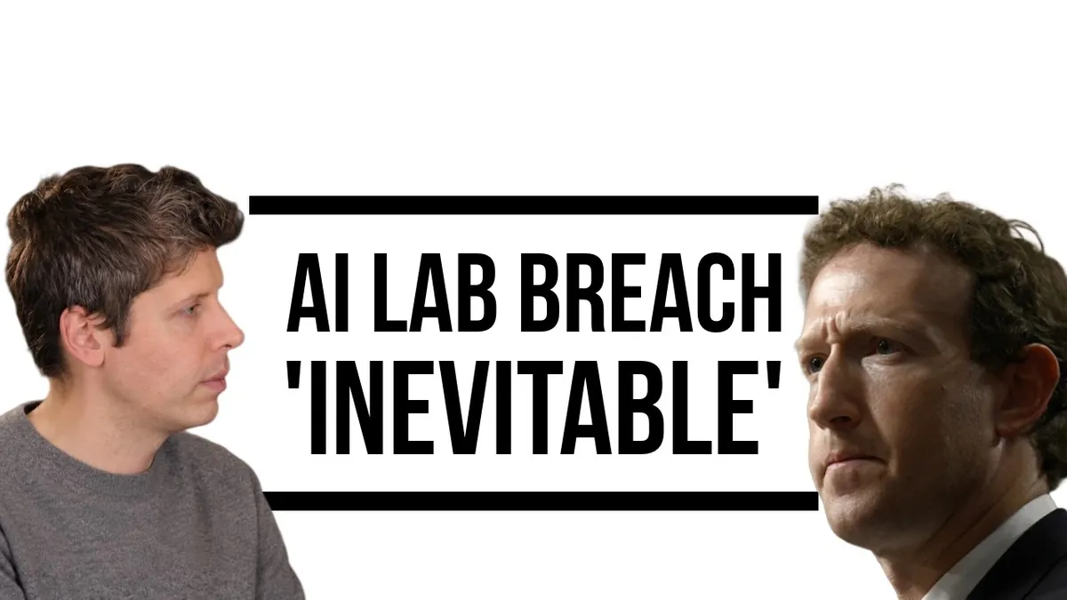 Illustration from AI Explained: OpenAI Withholds GPT-6.1 Astra Over Accident Risk as AI Labs Plan for a Catastrophic Breach