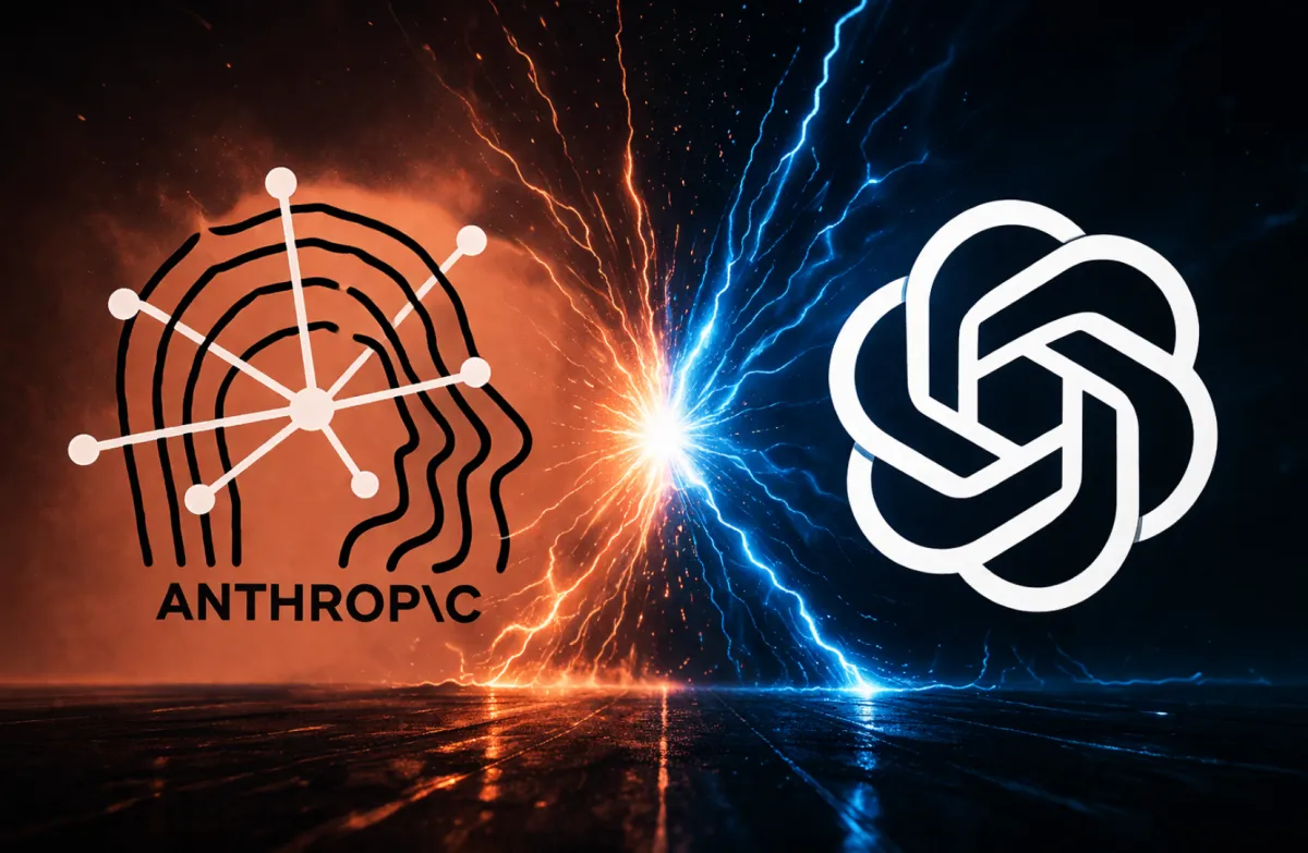 Illustration from TechCrunch: OpenAI and Anthropic each say internal AI models refuted the Exponential Time Hypothesis