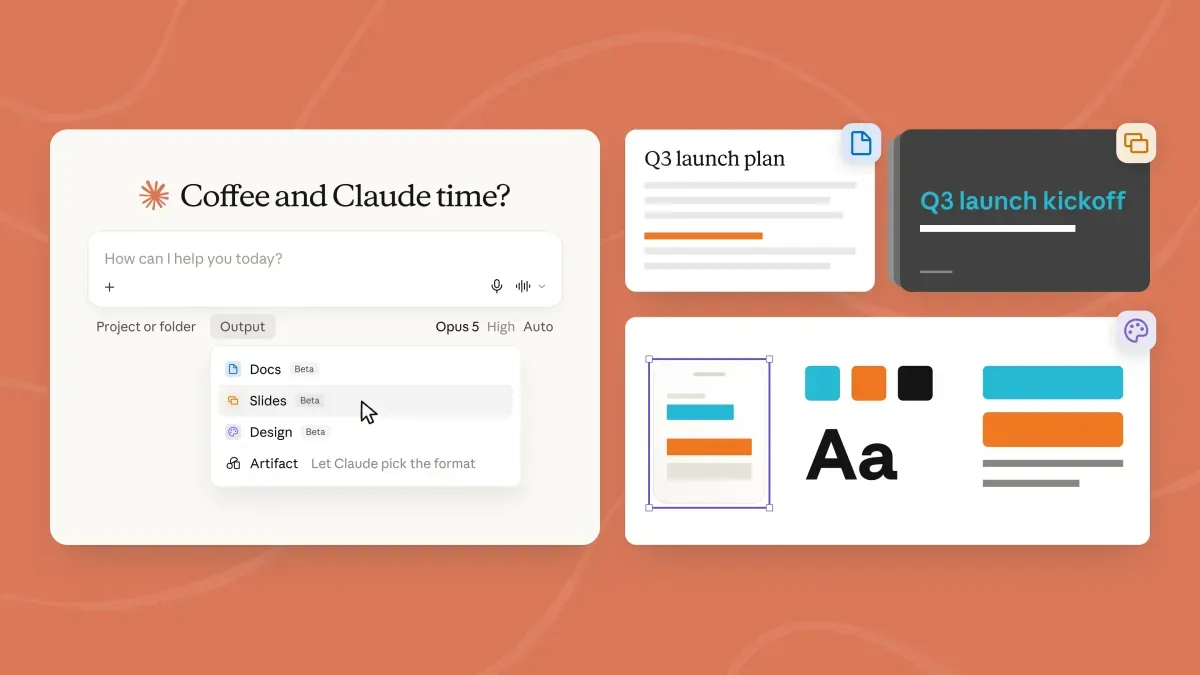 Illustration from TechCrunch: Anthropic unifies Claude chat and Cowork, adding Docs and Slides to one work surface
