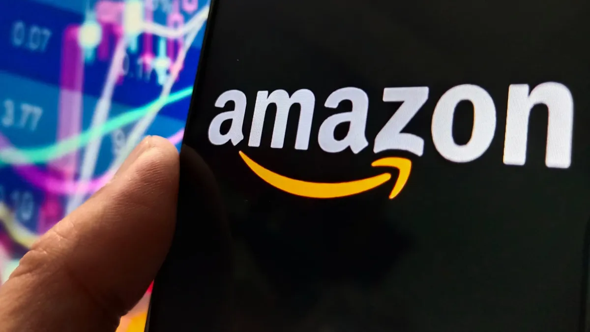 Illustration from CNBC: Amazon falls 7% and Intel 25% in premarket trading after earnings put AI spending and weak guidance in focus