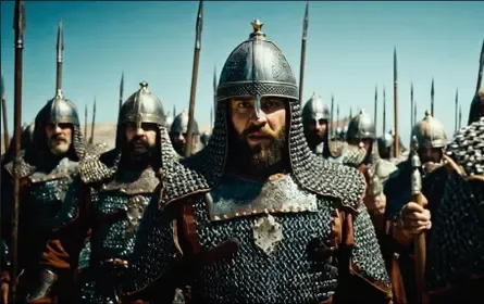 ‘Like Vaseline-smeared Madame Tussauds creations slowly melting in the sun’: screenshot from Castle Walls. Computer-generated: Amazon Prime Video / YouTube