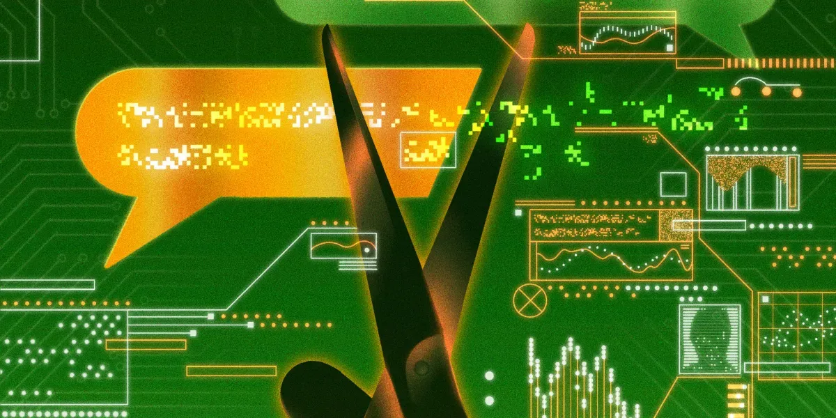Illustration from MIT Technology Review: MIT Technology Review essay argues AI safety leans too heavily on models' ability to refuse
