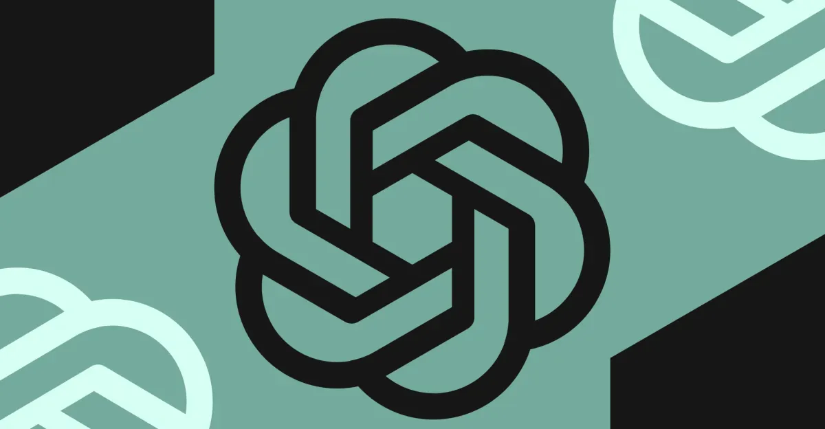 Illustration of OpenAI logo.