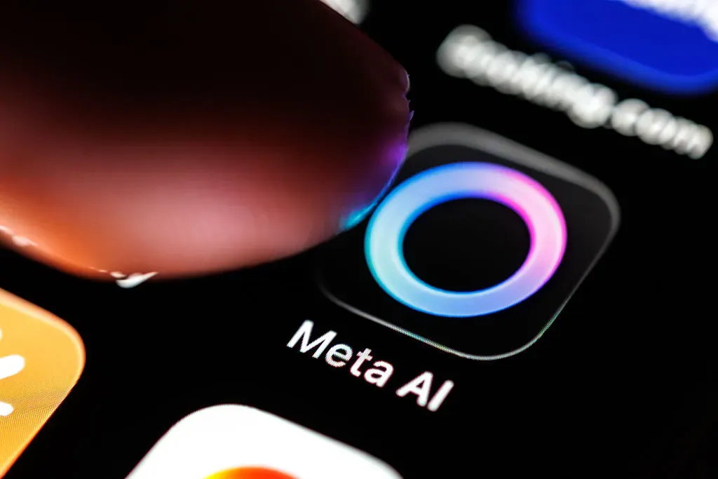 Illustration from TechCrunch: Meta drops 'train' from new business terms clause letting it crawl advertisers' websites