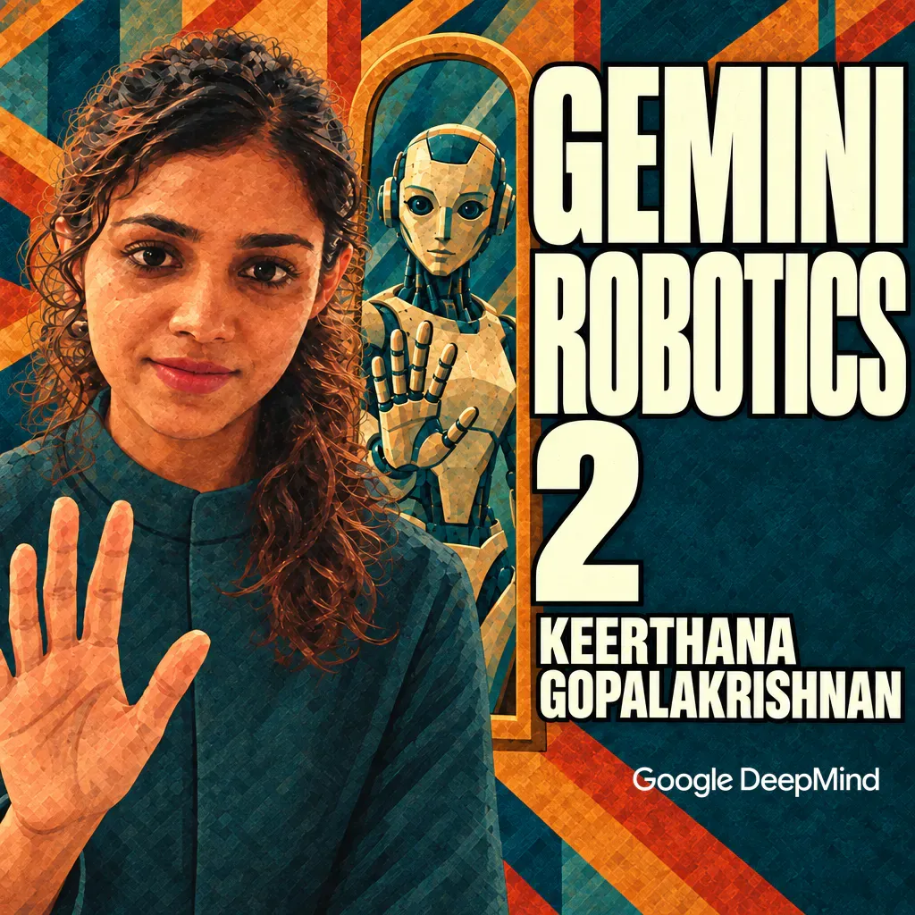 Illustration from The Cognitive Revolution: Gemini Robotics 2 controls whole humanoid bodies, but DeepMind's research lead says moving reliably to new robots is still unsolved