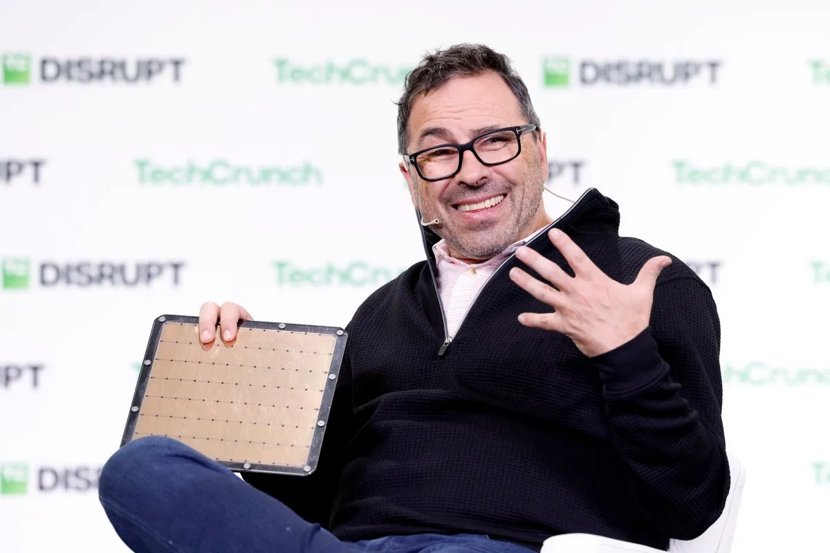 Illustration from TechCrunch: Cerebras CEO Andrew Feldman pushes back on AI doomsday warnings at TechCrunch Disrupt