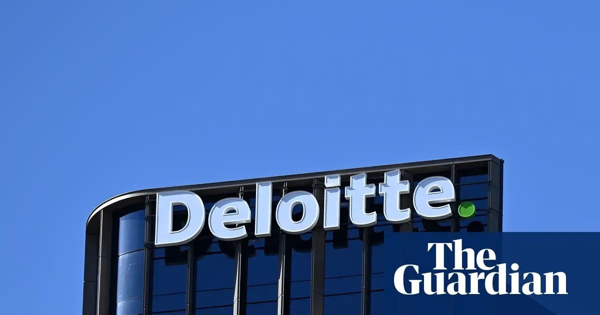 Illustration from the Guardian: WA government seeks Deloitte reimbursement over university merger report with fabricated references and A$311m sum errors
