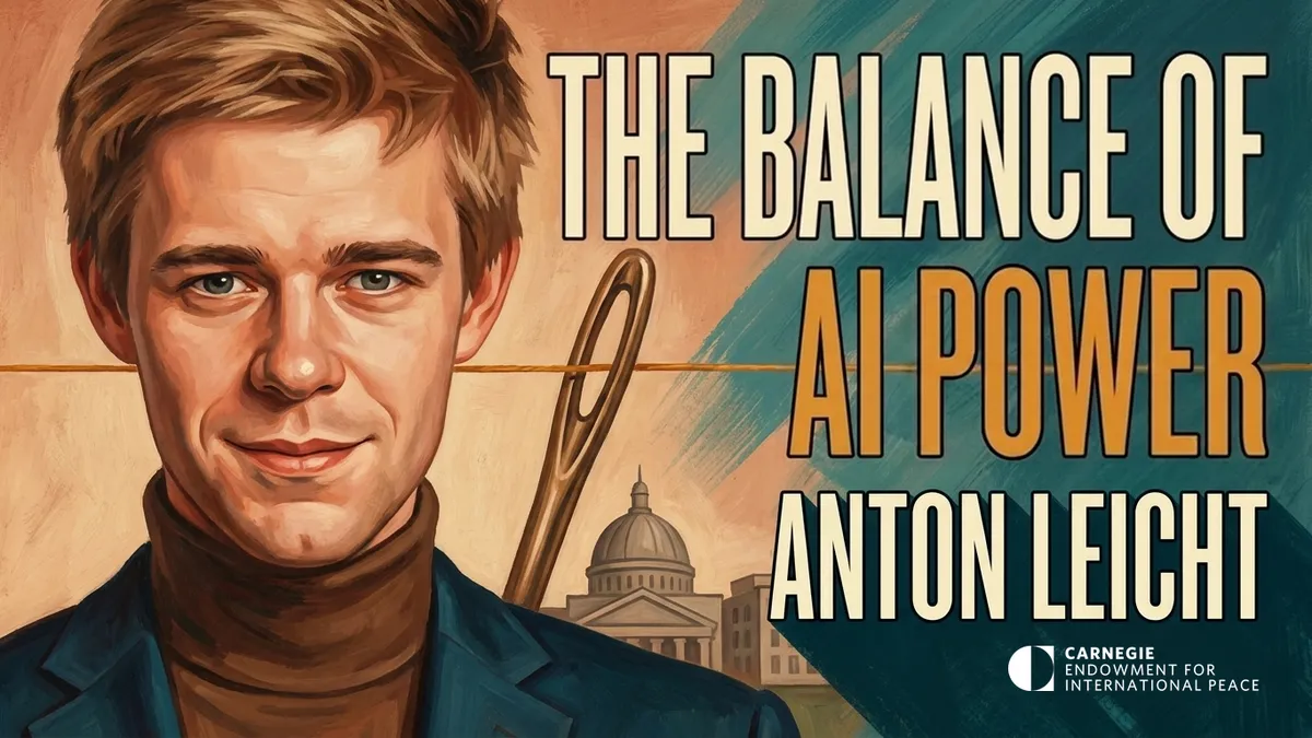 Illustration from The Cognitive Revolution: Anton Leicht frames AI governance as a balance-of-power problem, not just a safety-testing problem