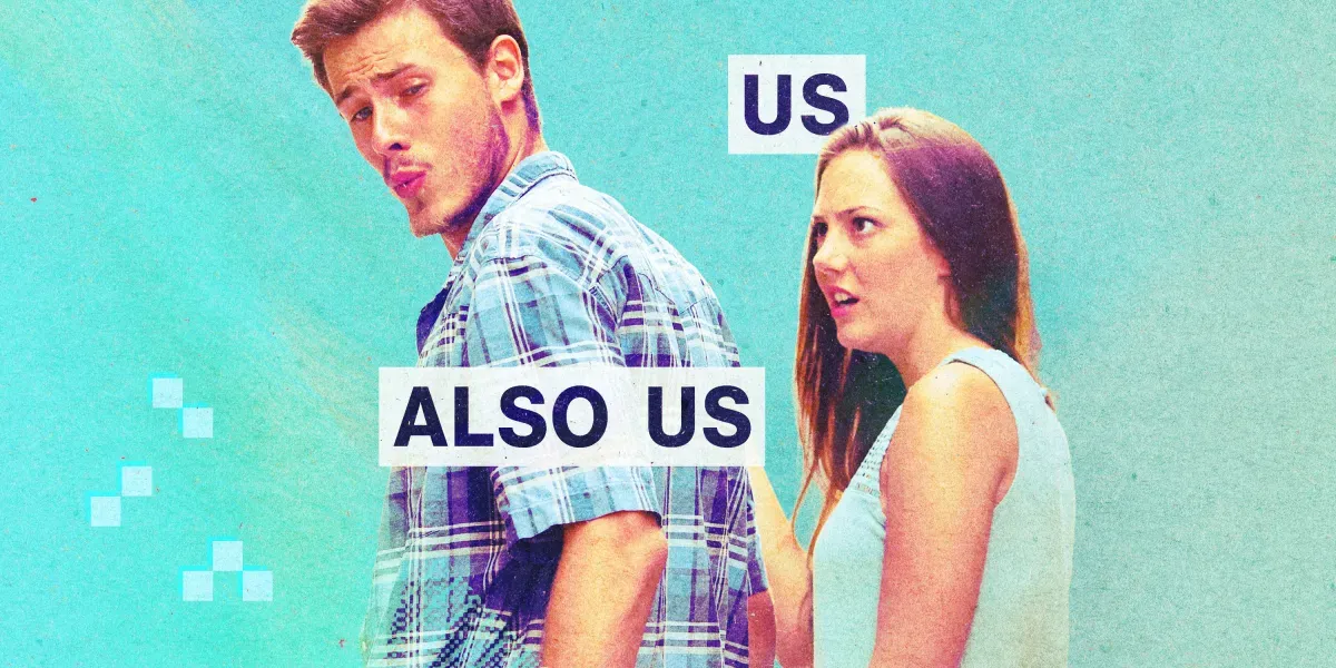 Illustration from MIT Technology Review: AI polls below ICE with US voters even as chatbot use reaches half of US adults